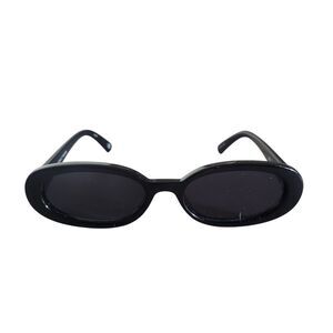 Le Specs Sunglasses Outta Love 1802189 Black Unisex Modern Classic Designer